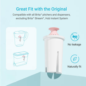 AQUA CREST 06-MG filter offers limescale-prevention for cleaner appliances.