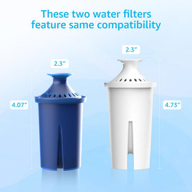Filter lasts up to 6 months or 120 gallons.