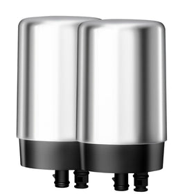 AQUA CREST 7027S faucet filter front chrome for fresher tasting water