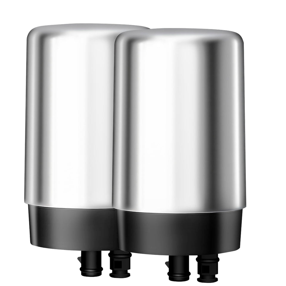 AQUA CREST 7027S faucet filter front chrome for fresher tasting water