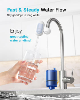 Aqua Crest 900-gallon capacity supports extended use between changes.