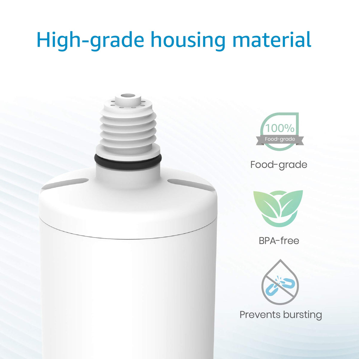 AP431 installed in a home system demonstrates smooth water flow and fit