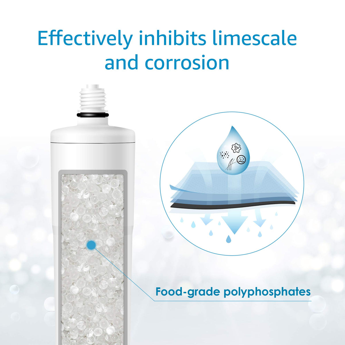 AP431 side view highlights compact, BPA-free housing for durable performance