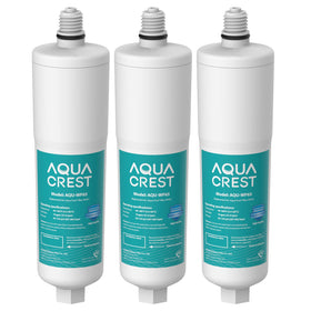 AQUACREST AP431 replacement cartridge top view shows precise fit for leak-free use