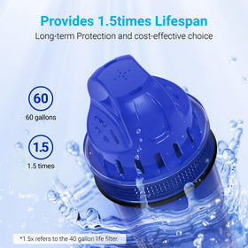 CF10A-S ion-exchange resin improves overall water quality.