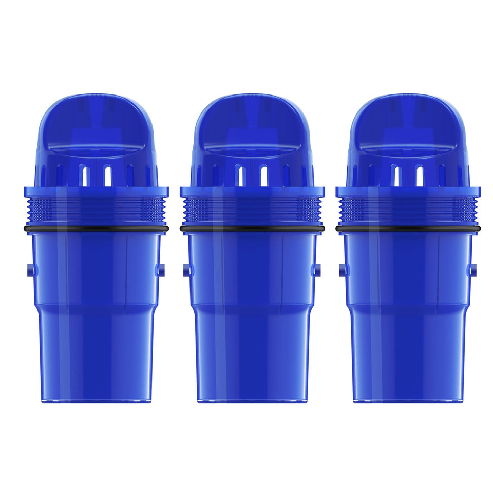 Aqua Crest CF10A-S pitcher filter packaging for easy PUR replacement.