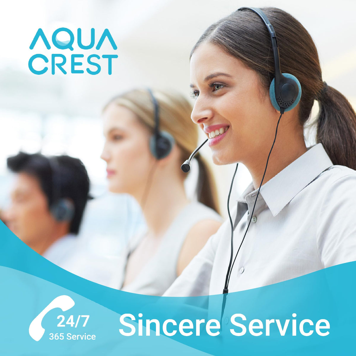 Aqua Crest CF75A replacement shown for quick swap