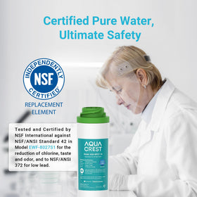 Aqua Crest coconut carbon core filtration optimizes impurity reduction