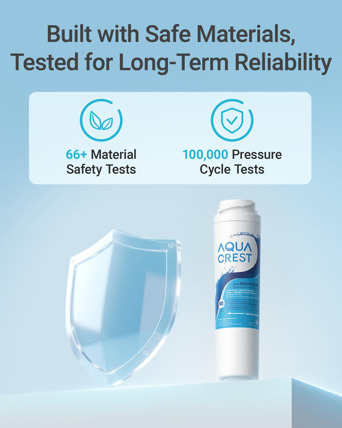 AQUA CREST compatible with GE GXSV65R for easy swap