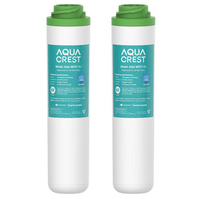 Aqua Crest FQK2J under-sink filter ready for installation with improved water taste.