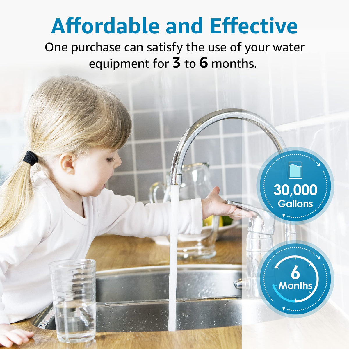 Aqua Crest FXHSC pleated structure increases filtration area