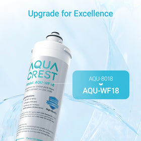 Aqua Crest H-300 filter housing and cap close-up.