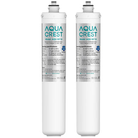 Aqua Crest H-300 under-sink filter box, ready for easy replacement.