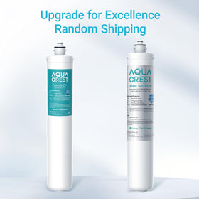 AQUA CREST H-300 installation under sink demonstrates easy setup.