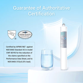 AQUA CREST I2000 cold-water valve connection shown for safety