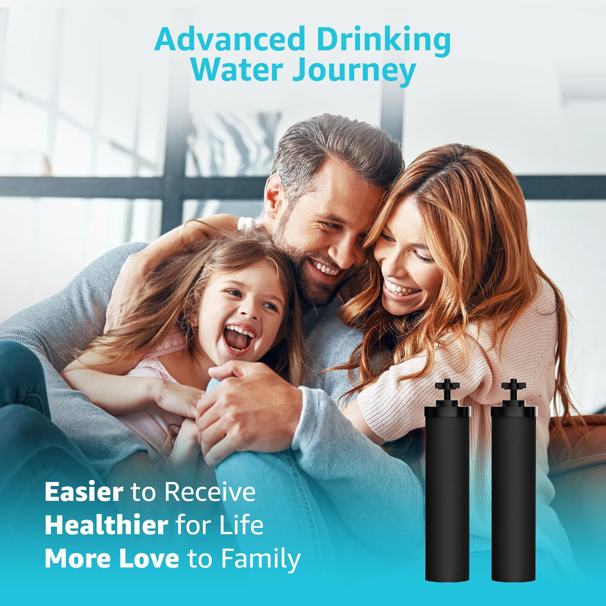 Leak-proof, secure fit for smooth, no-splash installation with Aqua Crest.