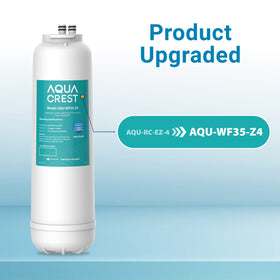 Aqua Crest RC EZ 4 installation demonstrates easy under-sink setup.