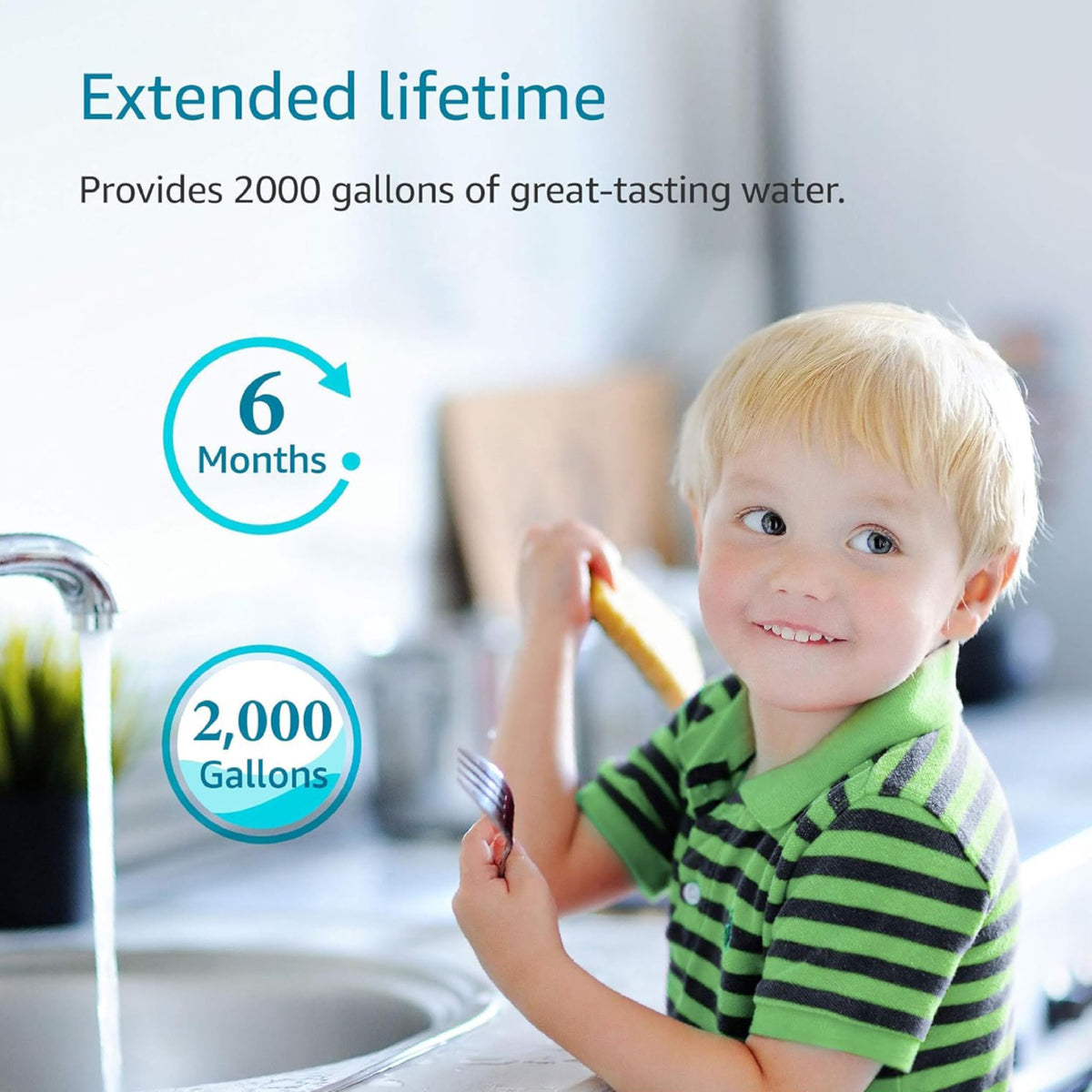 AQUA CREST maintains stable flow with consistent output.