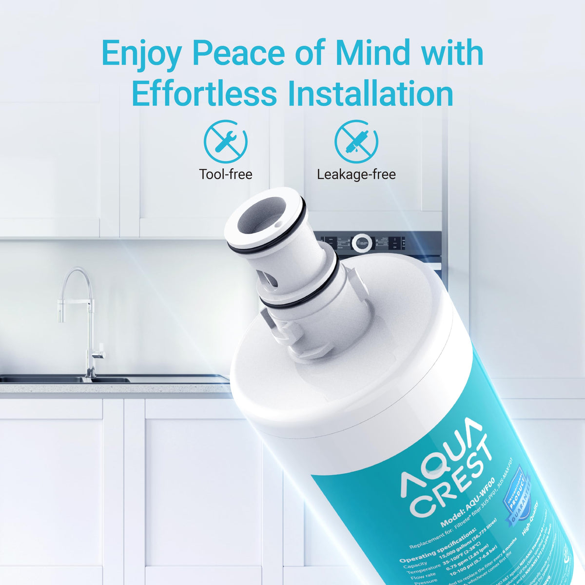 Aqua Crest upgrade to AQU-WF00 for longer-term service life.