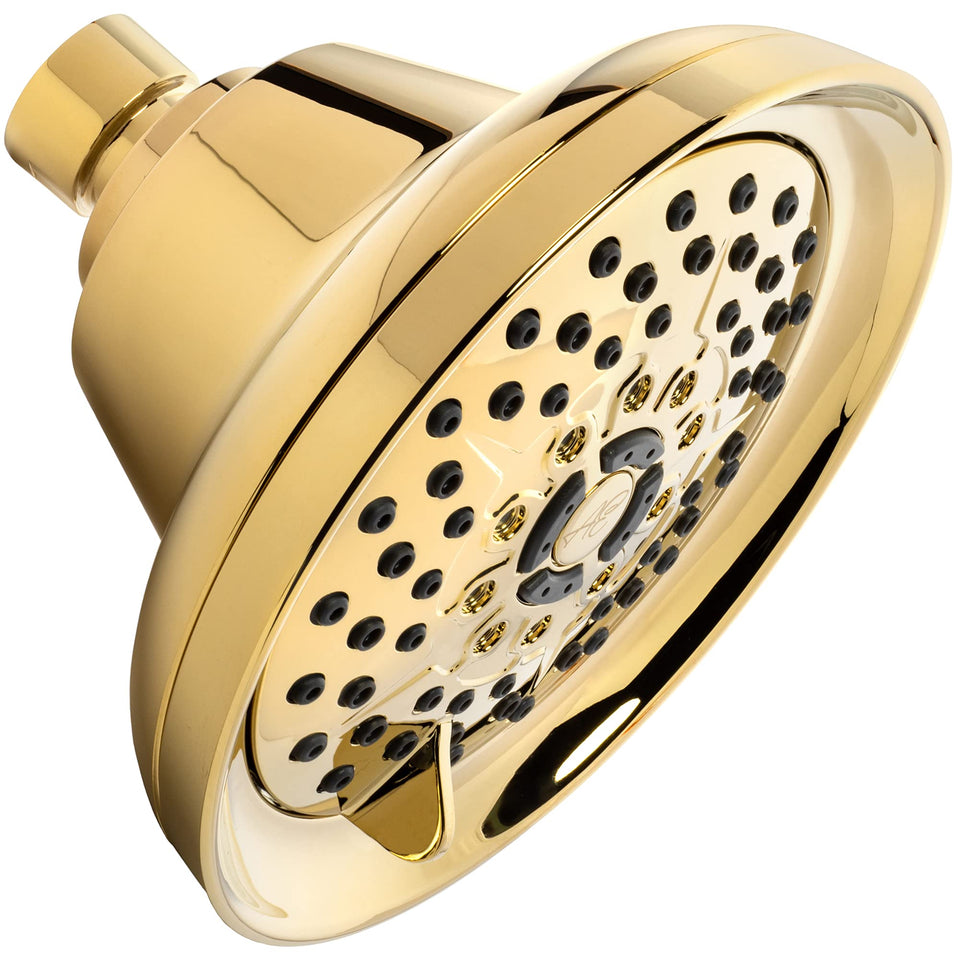 Aqua Elegante massage shower head with mist delivers a relaxing mist for quick cooling and relief.