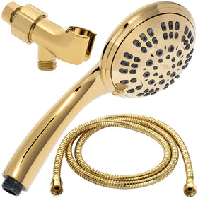 Aqual Elegante showerhead with six settings for stronger water pressure