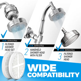 AquaHomeGroup compatible shower system for quick, easy fit.