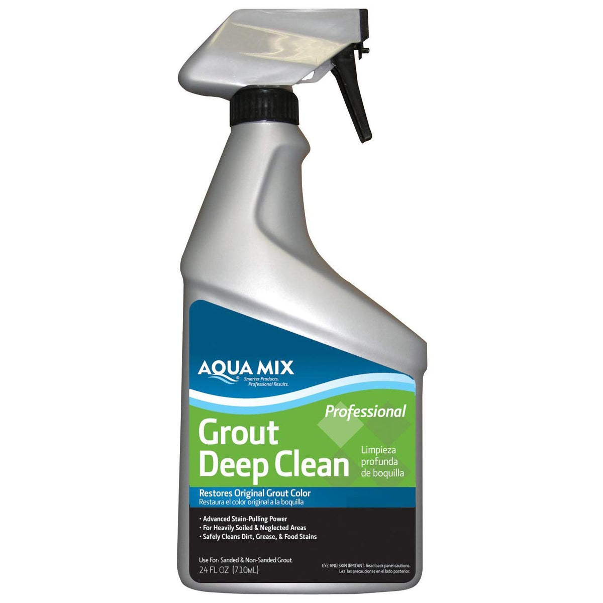 Aqua Mix Grout Deep Clean spray bottle cleans grout joints and removes grime