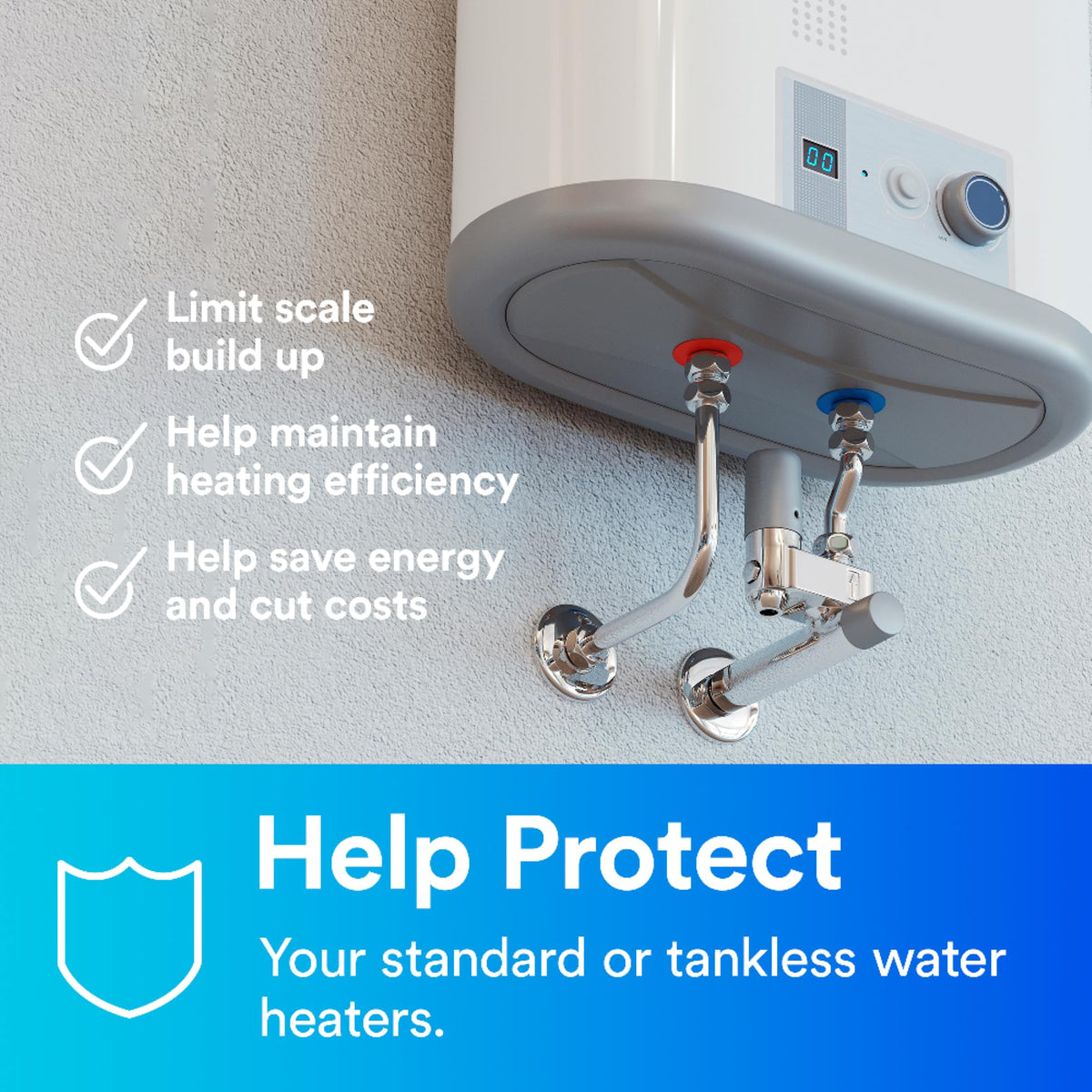 Aqua-Pure AP431 used with AP430SS system to protect plumbing fixtures