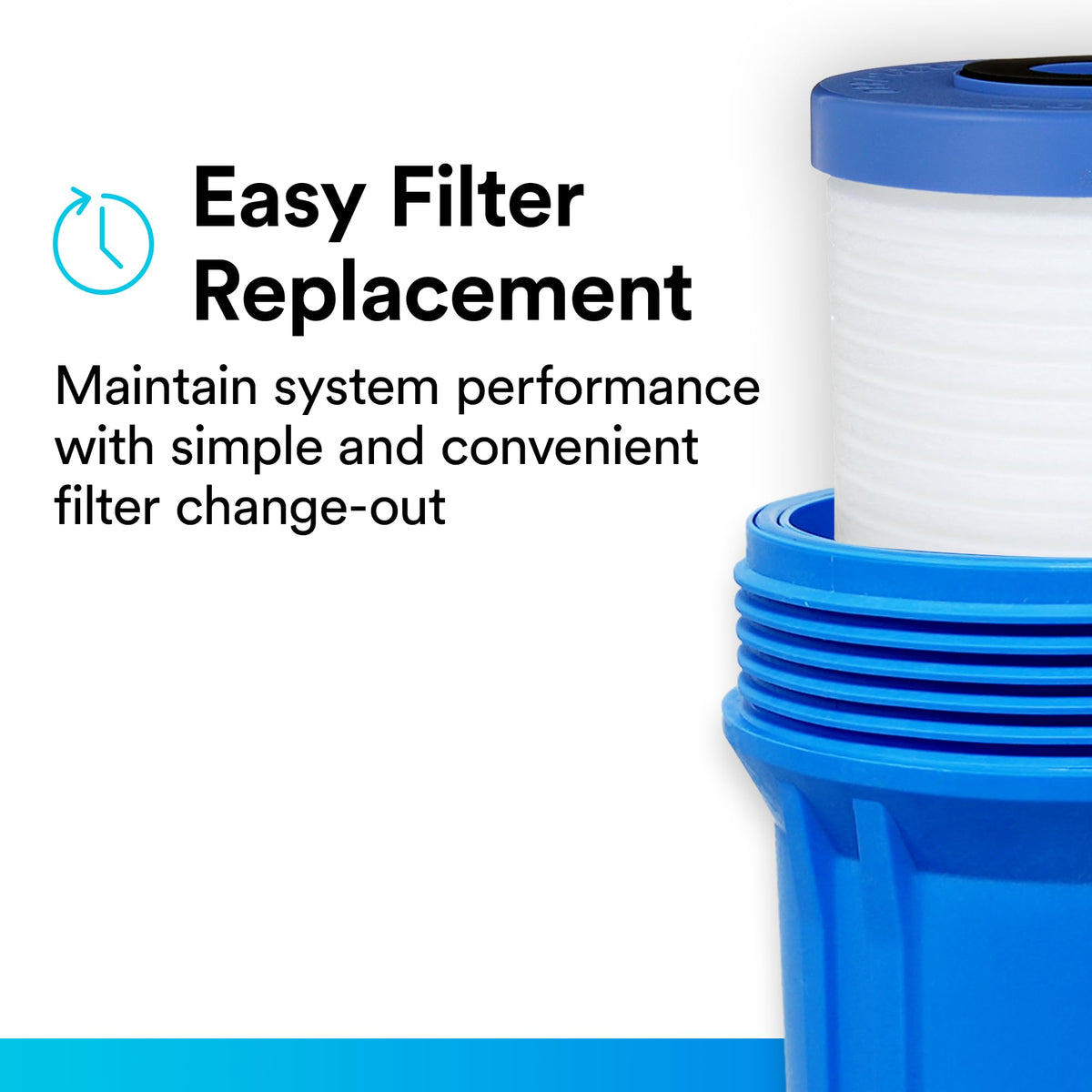 Aqua-Pure AP810-2 ideal for larger homes with multiple bathrooms.