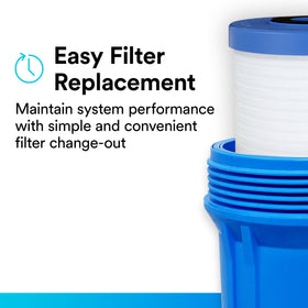 Aqua-Pure AP810-2 ideal for larger homes with multiple bathrooms.