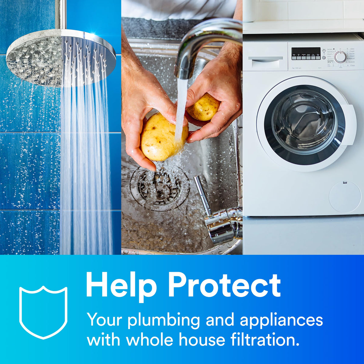 Aqua-Pure AP810-2 replacement every six months maintains performance.