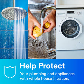 Aqua-Pure AP810-2 replacement every six months maintains performance.
