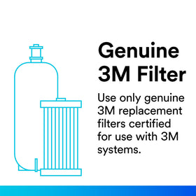 Grooved surface design increases total filtration area and life.