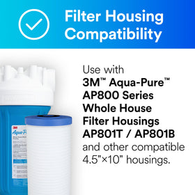 AP810 targets fine sediment to 5 microns for clearer water.