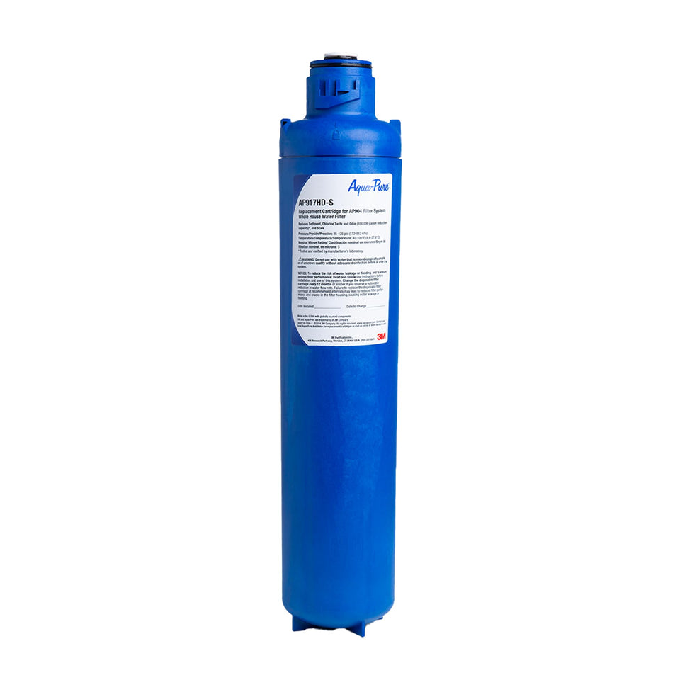 Aqua-Pure AP917HD-S reduces sediment for clearer water at every tap.