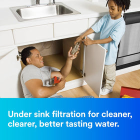 Aqua-Pure FF101 at the faucet provides consistent water pressure
