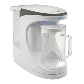 AQUA TRU Carafe Sliding Tray side view demonstrates easy glide and access