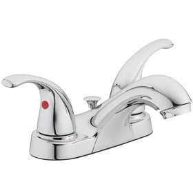 Aqua Vista 15-B42WP-CH-AV faucet in polished chrome for a modern bathroom setting.