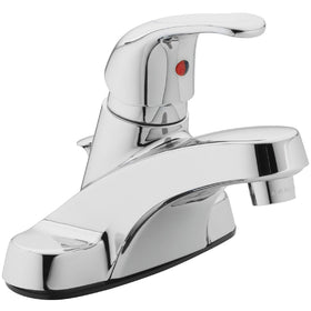 Aqua Vista 30-B410-AV single-handle chrome faucet for easy one-handed control.