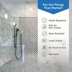 AQUA-X provides up to 75 feet of coverage per coat.