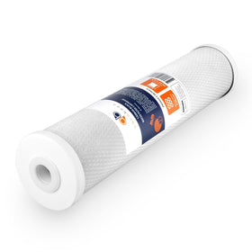 Aquaboon 5 micron CTO filter blocks contaminants and improves water clarity