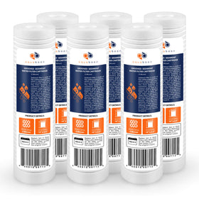 Aquaboon grooved sediment filter in 10x2.5 reduces sediment for clearer water