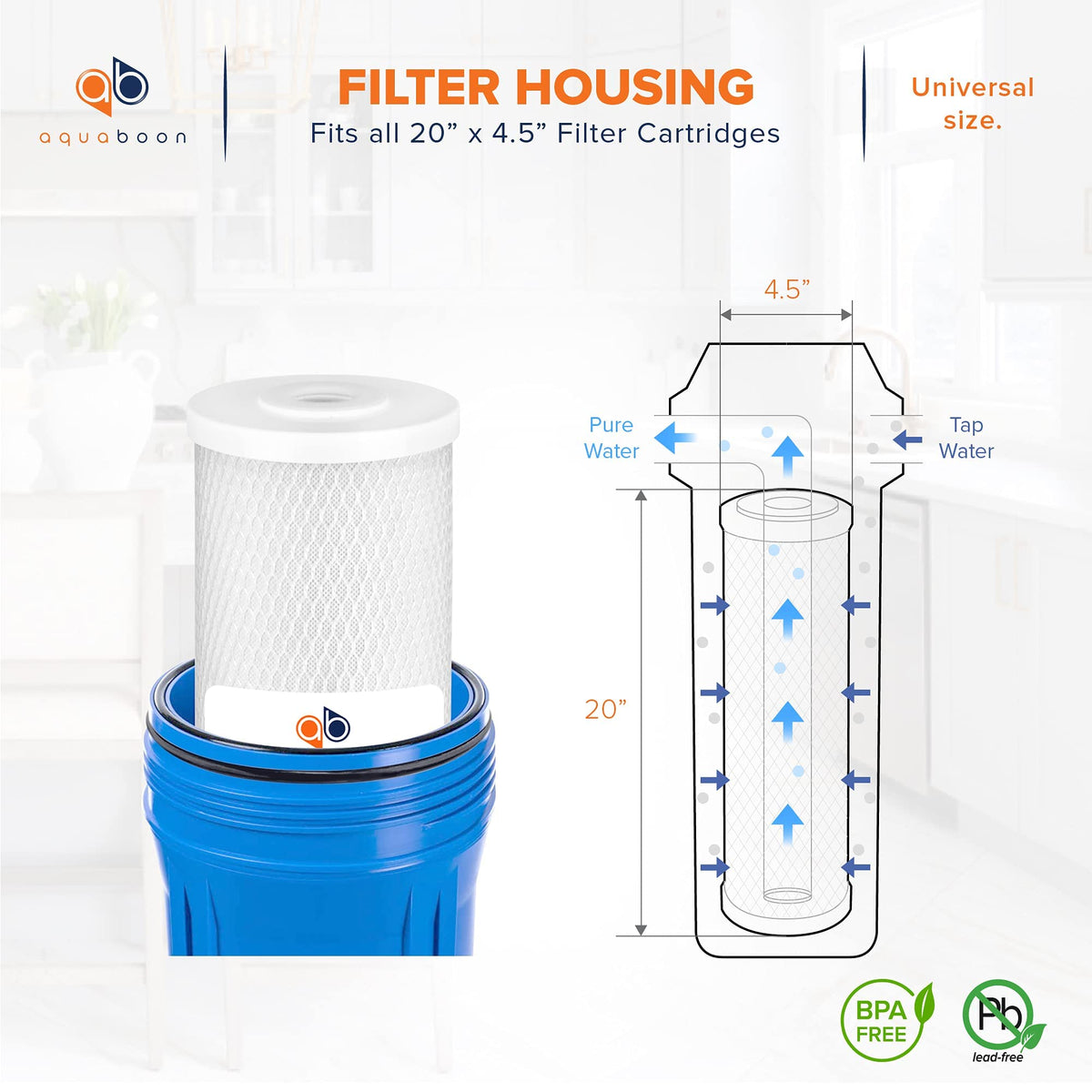 Aquaboon high-flow performance maintains steady water supply across the home