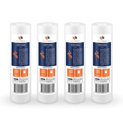 Aquaboon sediment filter 10in-2.5in shown for whole-house filtration and clearer water