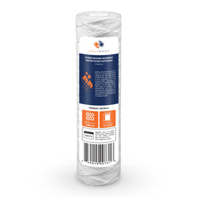 Aquaboon well water filter in use showing sediment removal at home