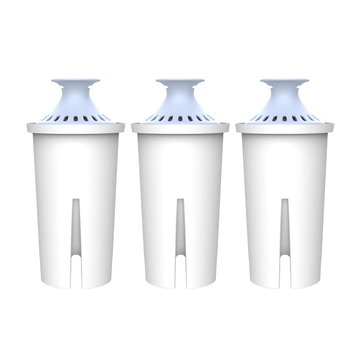 AQUA CREST 06-AL alkaline filter packaging highlights Brita compatibility and easy hydration