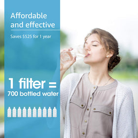 Three-pack AQUA CREST filter provides value for ongoing filtration.