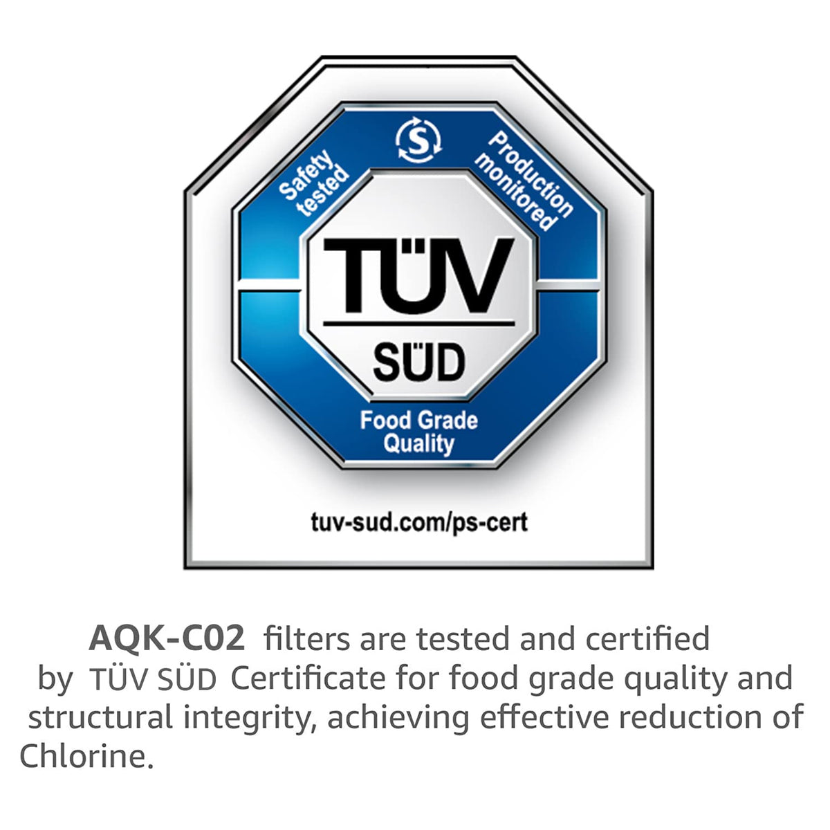 AQUA CREST CA6702 filter packaging highlights two-pack convenience.