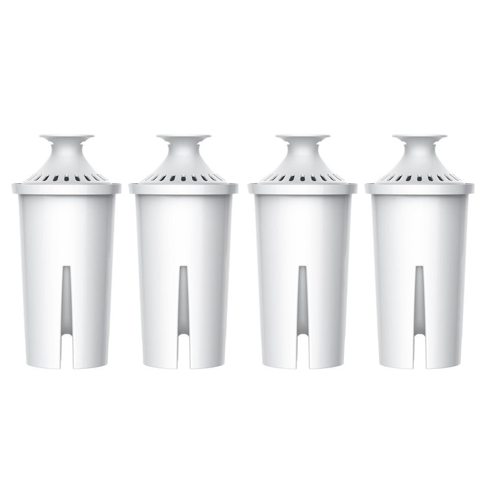 AQUA CREST CF06A filter pack front view for easy replacement and clean-tasting water