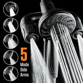 AquaDance 72-inch stainless steel hose enhances reach for bathing kids, pets, or caregivers
